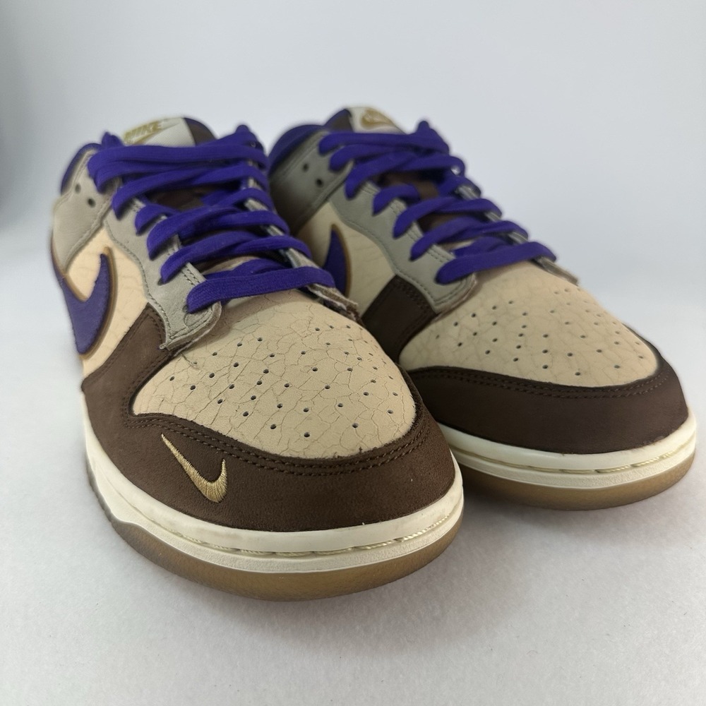 Nike Dunk Low PRM Setsubun DQ5009-268 Men's Size 10 White Onyx Court Purple